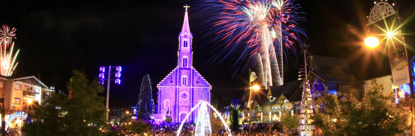 NATAL LUZ EM GRAMADO & CANELA - COMPLETO